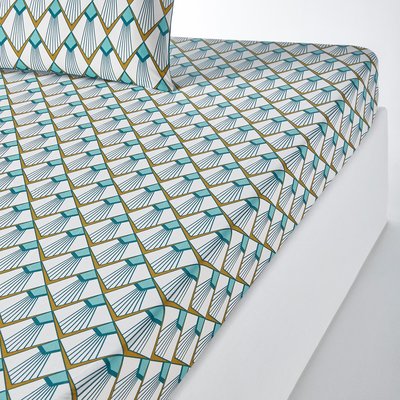Drap housse percale de coto, Elisa LA REDOUTE INTERIEURS