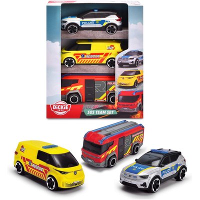 Petites voitures jouet SOS Team DICKIE TOYS