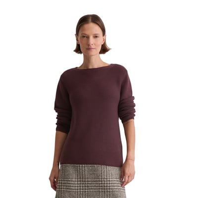 Pull en tricot regular en coton organique MARC O'POLO