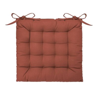 Assise de chaise matelassée coton Unie EDEN