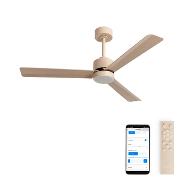 Ventilateurde plafond 40W avec lumière LED et Wi-Fi WIND MODERN CREATE