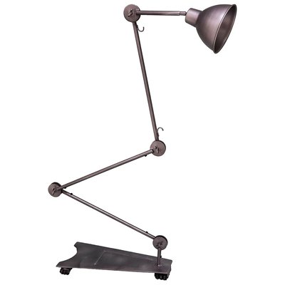 Lampadaire articulé métal style industriel 51x12x220cm WADIGA
