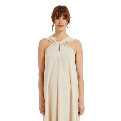 Robe longue de grossesse en crêpe avant/après VERTBAUDET