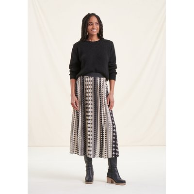 Jupe longue à imprimé taille élastique LA FEE MARABOUTEE