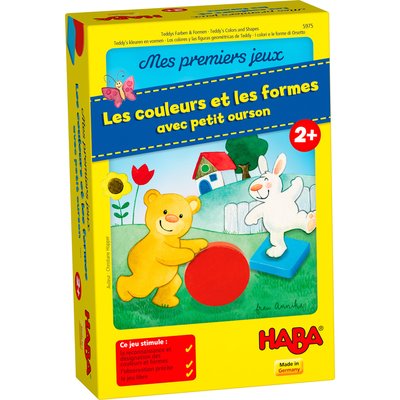 Mes premiers jeux - Les couleurs et les formes avec petit ourson HABA