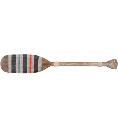 Pagaie décorative en bois multicolore 92x14x5cm WADIGA