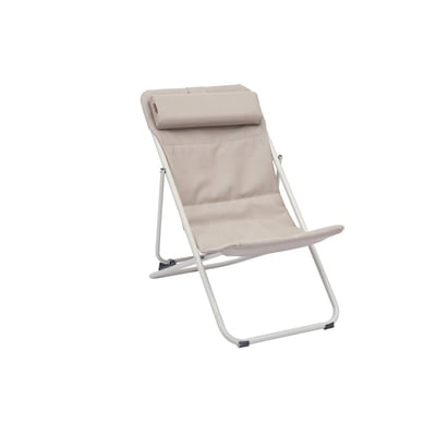Chilienne de jardin pliable et empilable en acier MIRAEL HESPERIDE