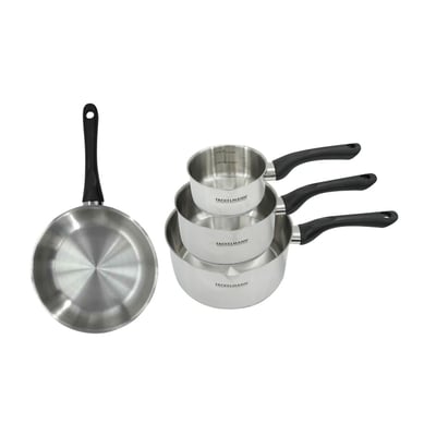 Batterie 1 poêle 20cm + 3 casseroles 12/16/20cm GENEVA FACKELMANN