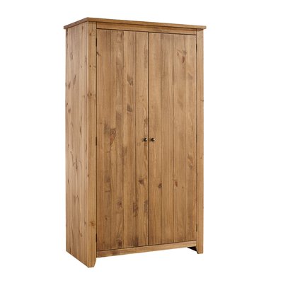 2 Door Pine Wardrobe SO'HOME