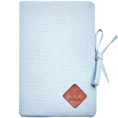 Protège carnet de santé en gaze de coton JEANNE SEVIRA KIDS