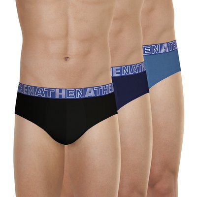 Slips, lot de 3,   en coton confort ATHENA
