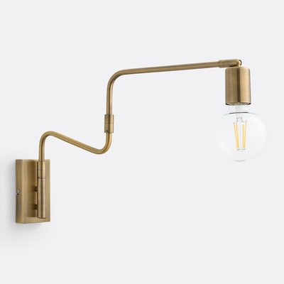 Wandlamp in metaal met verstelbare arm, Hiba SO'HOME