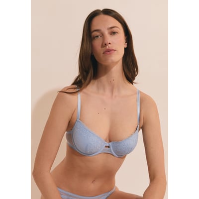 Soutien-gorge N.4 - Le coques fines avec broderie AMAZONE ETAM