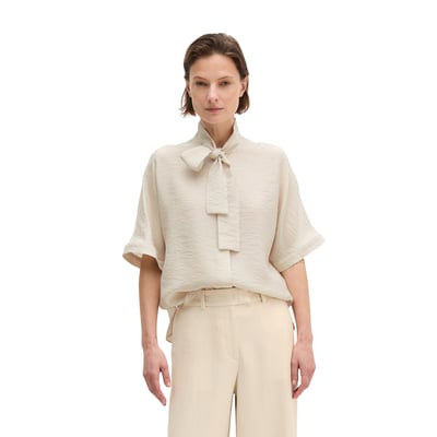 Chemisier à pinces regular en mélange de viscose MARC O'POLO