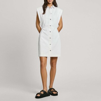 Robe Courte Coupe Regular En Denim PEPE JEANS