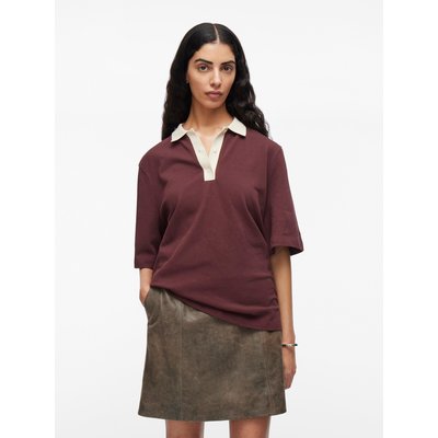 Polo en coton T-Shirt ROUGE EDIT