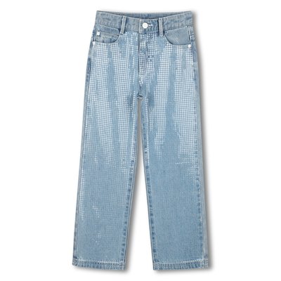Jean ajustable à sequins DKNY