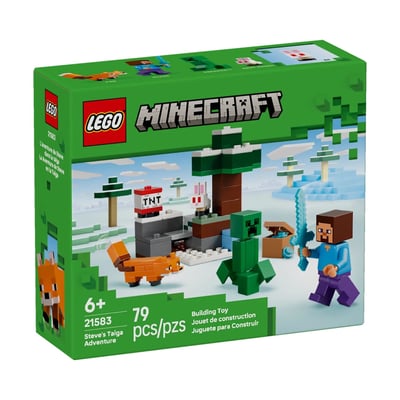 Minecraft Les aventures de Steve dans la taïga LEGO