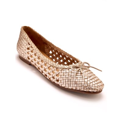 Ballerines tout cuir tressées PEDICONFORT