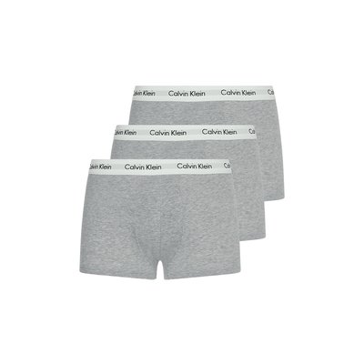 Pack of 3 Hipsters in Stretch Cotton Mix CALVIN KLEIN UNDERWEAR