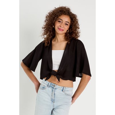 Blouse nouée cropped CACHE CACHE