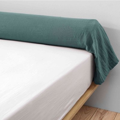 Taie de traversin double gaze TERRE DE NUIT