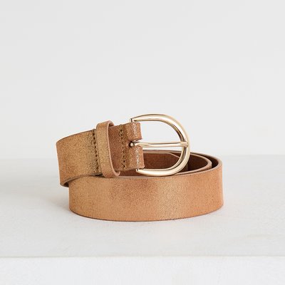 Ceinture croute de cuir femme 2025