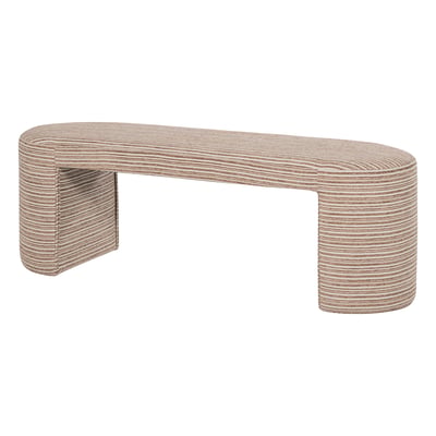 Banc rembourré en polyester JACOB WOOOD