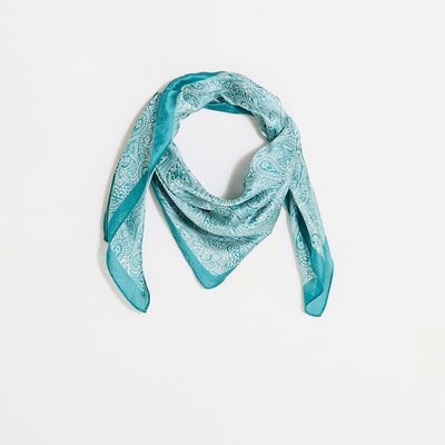 Foulard carré satiné GRAIN DE MALICE