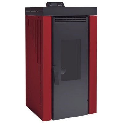 FM Poêle à granulés BP-200 12kW Rouge FM BIOMASA