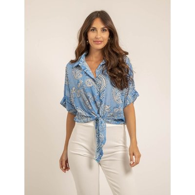 Chemise Manches Courtes Motifs Opilina DONA LISA