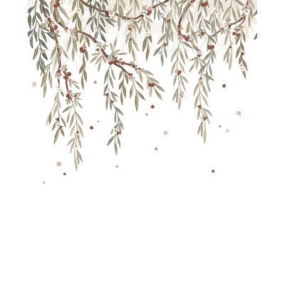 Papier peint panoramique feuillage d'eucalyptus LILYDALE LILIPINSO