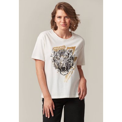 T-shirt à manches courtes imprimé animalier TIGER DEELUXE
