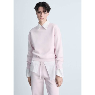 Sweat-shirt coton col rond MANGO