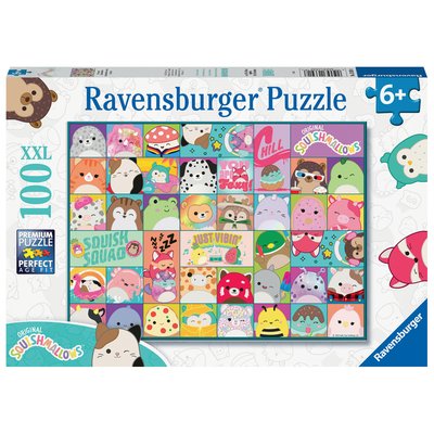 Puzzle 100 p xxl - squishmallows colores RAVENSBURGER