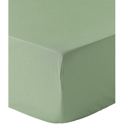 Drap housse percale de coton bonnet 30 cm uni C DESIGN HOME TEXTILE