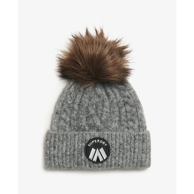 Bonnet en maille torsadée Luxe SUPERDRY