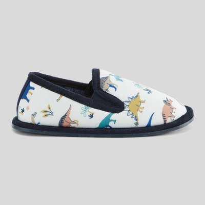 Chaussons garçon mocassins imprimé MONOPRIX