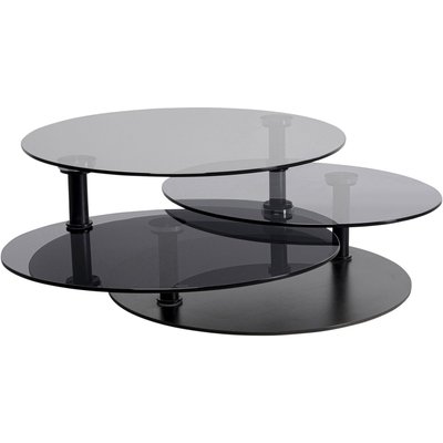 Table basse Twist noire 90cm KARE DESIGN