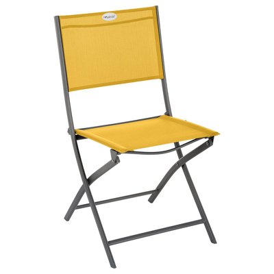 Lot de 4 chaises de jardin pliantes MODULA HESPERIDE