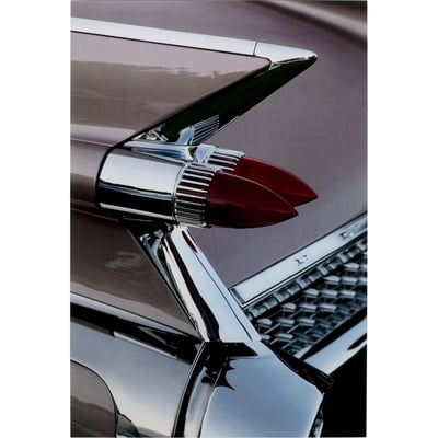 Tableau en verre feux de voiture KARE DESIGN