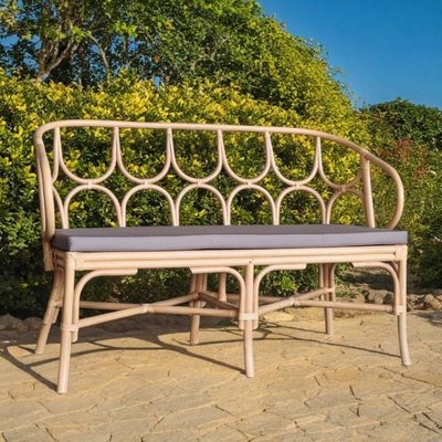 Banc en rotin Ilan WANDA COLLECTION