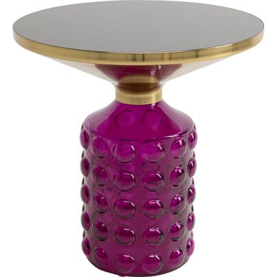 Table d'appoint en verre bullé, LOLA KARE DESIGN
