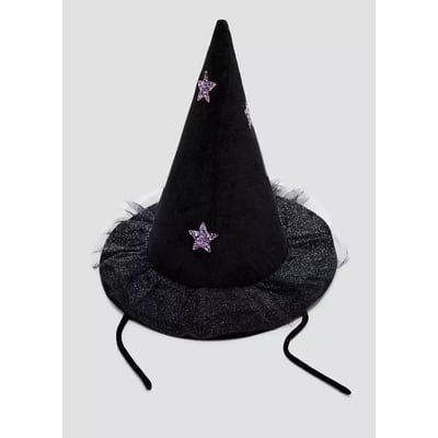 Chapeau de sorcière en tulle avec étoiles MANGO KIDS