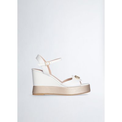 Sandales compensées en cuir LIU JO