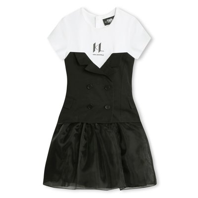 Robe avec bustier KARL LAGERFELD KIDS