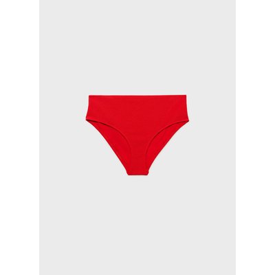 Culotte bikini taille haute côtelée MANGO