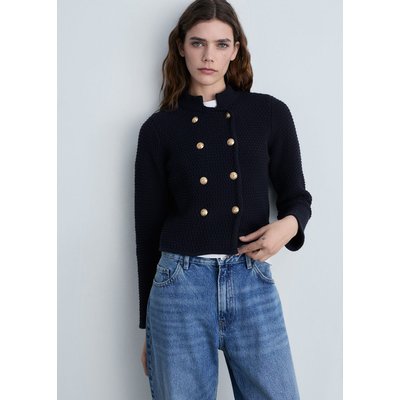Veste maille double boutonnage MANGO