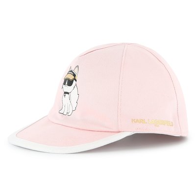 Casquette réversible en coton KARL LAGERFELD KIDS