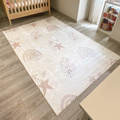 Tapis enfant arc en ciel HAPPY NAZAR RUGS